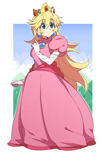 nintendo character in pink dress|princess with the pink dress.